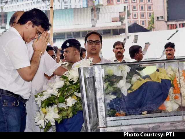 Video : Jagmohan Dalmiya Undertakes his Final Journey as Cricket's Who-Who Pay Last Respects
