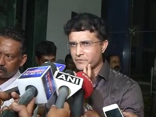 Video : It's a Big Hole to Fill: Ganguly On Being Bengal Cricket Chief