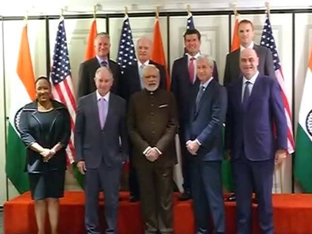 Video : PM Modi in US: Finance Sector Leaders Meet PM, Excited About India
