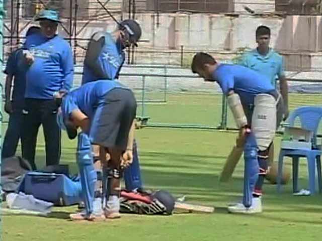 Video : Team India Sweat it Out, MS Dhoni Set to Roll Again