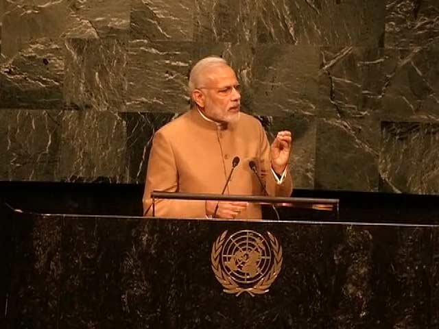 यूएन में पीएम का संबोधन, क्लाइमेट चेंज पर किया सावधान