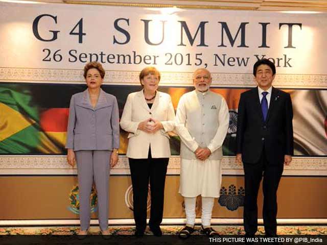 Video : UN Security Council Must Include World's Largest Democracies: PM Modi at G4