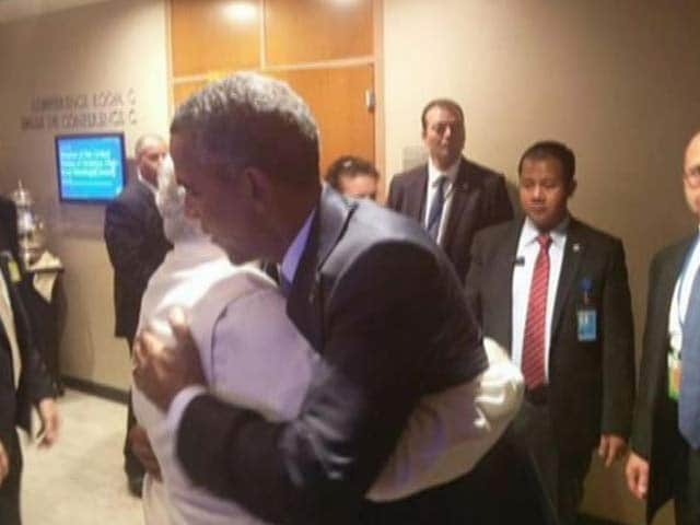 Video : After Rock-star Visit to Silicon Valley, PM Modi Meets Obama in New York