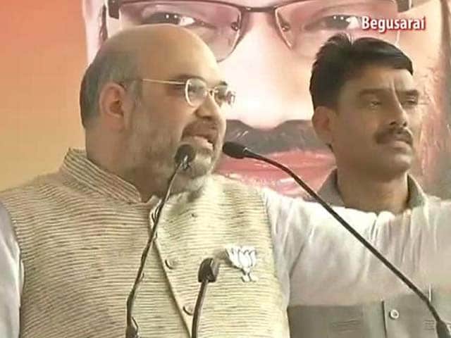Video : In Bihar Rally, Amit Shah's Controversial Comment on Army's Myanmar Strike