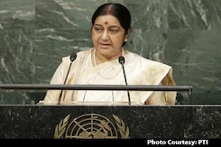 Don't Need 4 Points, We Need One. Give up Terrorism: Sushma Swaraj on Sharif Speech at UN Don't Need 4 Points, We Need One. Give up Terrorism: Sushma Swaraj on Sharif Speech at UN
