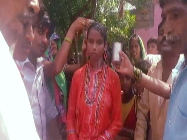In an Uttar Pradesh Village, a 'Junior Radhe Maa'