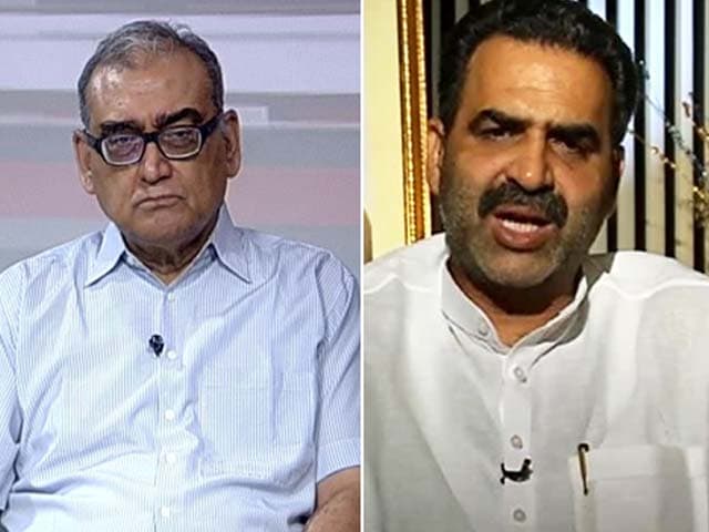 Video : 'Hang Netas,' Says Justice Markandey Katju; 'You're The Idiot,' Says BJP Minister