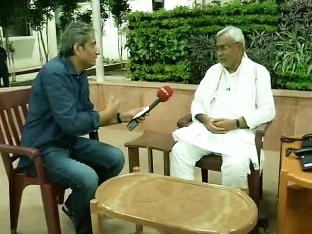 'BJP Trying to Import Beef Issue Into Bihar': Nitish Kumar to NDTV