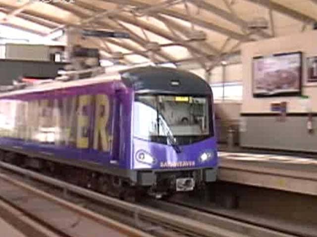Video : गुड़गांव की रैपिड मेट्रो में उम्मीद से कम यात्री