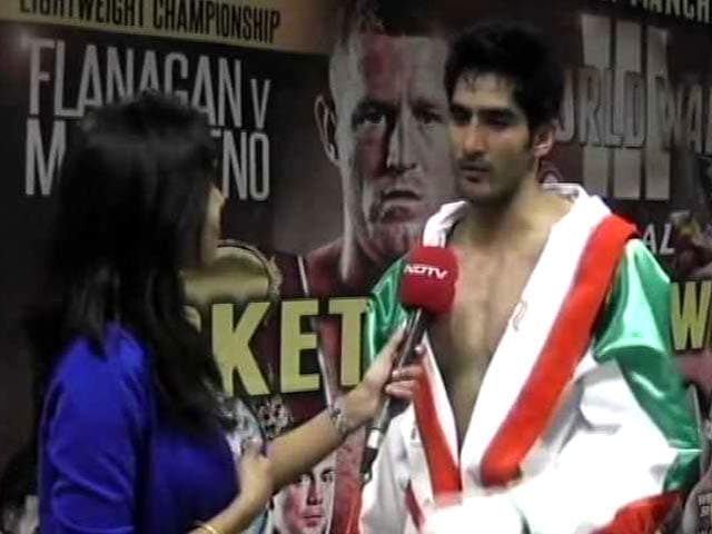 Video : Vijender Singh: I Don't Listen to Anybody Other Than My Coaches