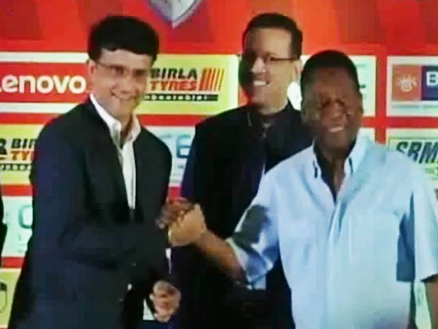 'किंग ऑफ फुटबॉल' पेले से मिलकर मंत्रमुग्ध हुए 'प्रिंस ऑफ कोलकाता' गांगुली