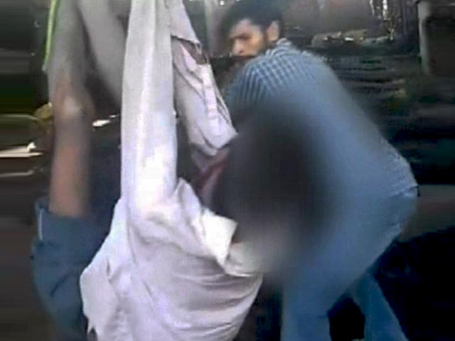On Camera, Factory Worker Hung Upside Down, Beaten To Death