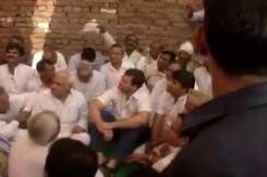 Haryana Dalit Children Deaths: Rahul Gandhi Visits Victims' Family Amid Protest By Locals Haryana Dalit Children Deaths: Rahul Gandhi Visits Victims' Family Amid Protest By Locals
