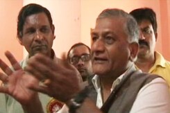 Union Minister VK Singh Uses Dog Analogy for Dalit Killings Union Minister VK Singh Uses Dog Analogy for Dalit Killings