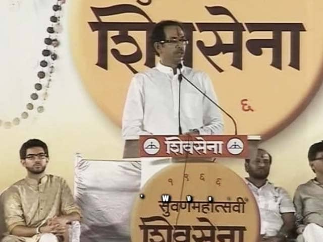 Video : Sena Chief Uddhav Thackeray Slams Ally BJP, But Says Won't Call Off Alliance