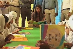 Miss India Aditi Arya Visits School in Haryana Miss India Aditi Arya Visits School in Haryana
