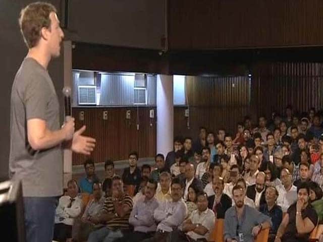 Can't Connect The World Without Connecting India: Mark Zuckerberg