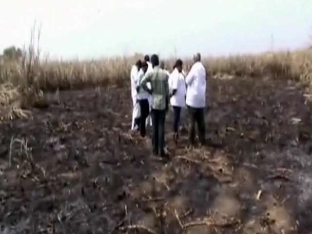 Burnt Crops, Threats Pave Way for New Andhra Capital, Activists Allege
