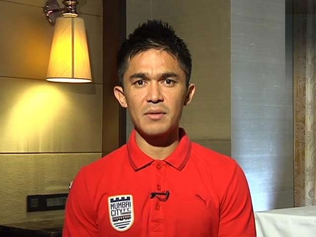 Video : How Can ISL Happen When India Playing World Cup Matches? Chhetri