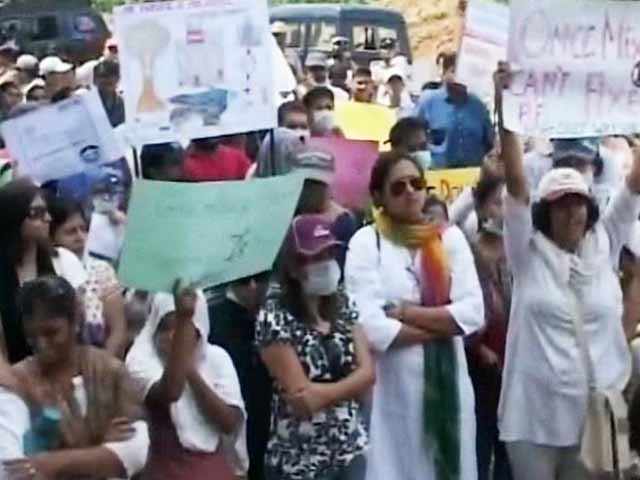 Video : Bengaluru Residents Take to Streets With Protest Against Waste Plant