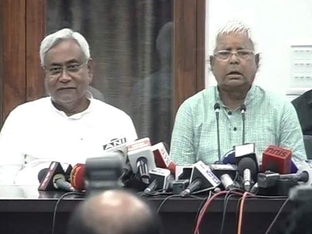 Video : Nitish-Lalu Say Bihar Has Chosen What Country Wants