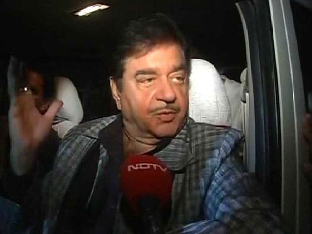 Video : Shatrughan Sinha Wishes Luck to Nitish Kumar, Suggests BJP Introspect