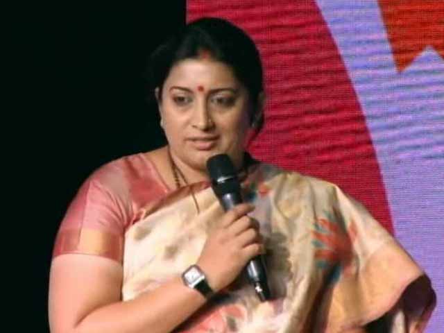 Video : 'Women Not Dictated in India,' Says Smriti Irani Drawing Flak