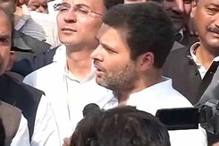 Rahul Gandhi Marches For Farmers, Targets PM Modi Rahul Gandhi Marches For Farmers, Targets PM Modi