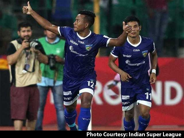 Chennaiyin FC Thrash Delhi Dynamos 4-0 to Climb to 4th Spot