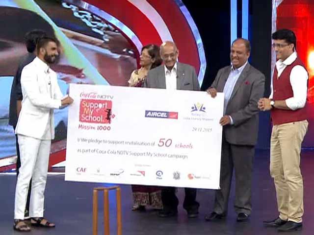Rotary & Aircel Fund Revitalisation of 50 Schools