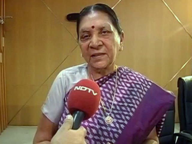 Patidars Realised Hardik Patel-led Agitation Was Political: Anandiben Patel