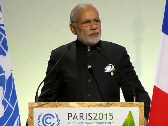Video : Advanced Nations Should Take Lead, PM Modi Tells Paris Climate Summit