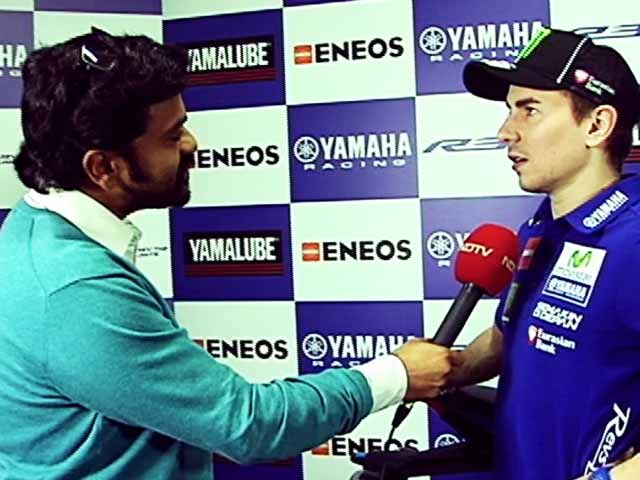 Video : Really Like to be Part of an Indian MotoGP: MotoGP Champion Jorge Lorenzo