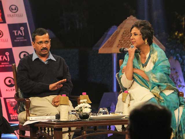 Kejriwal Takes On Pollution Fault Lines At Barkha Dutt's Book Launch