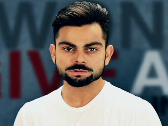 Virat Kohli Bats for Road Safety
