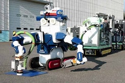 Robot Aimed to Clean Fukushima Nuclear Plant Unveiled Robot Aimed to Clean Fukushima Nuclear Plant Unveiled