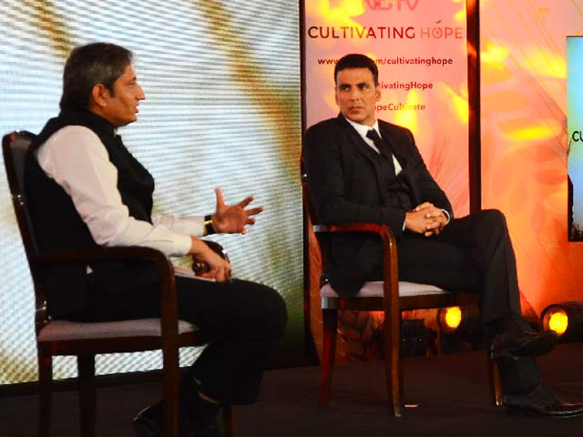 NDTV-Piramal Foundation Launches Cultivating Hope Campaign With Akshay Kumar