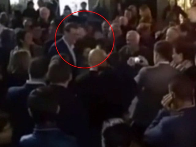 Video : Teen Punches Spanish PM Rajoy in Face, Breaks his Glasses