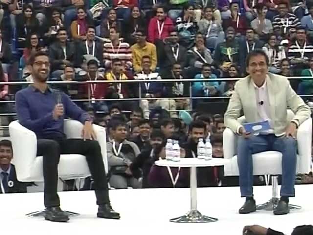 देसी CEO सुंदर पिचाई से देसी सवाल, एंड्रॉयड OS का भारतीय नाम क्‍यों नहीं?