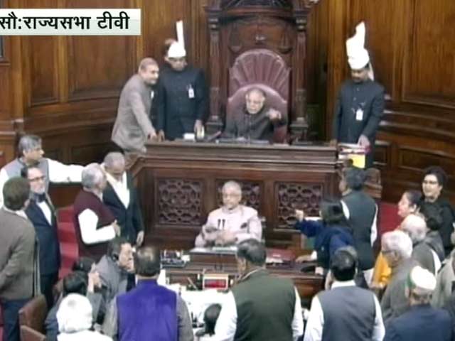 अरुणाचल में संवैधानिक संकट के मुद्दे पर संसद में हंगामा जारी