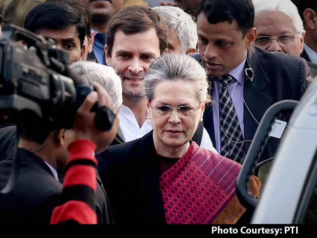 Sonia, Rahul Appear In Court, Granted Bail In National Herald Case