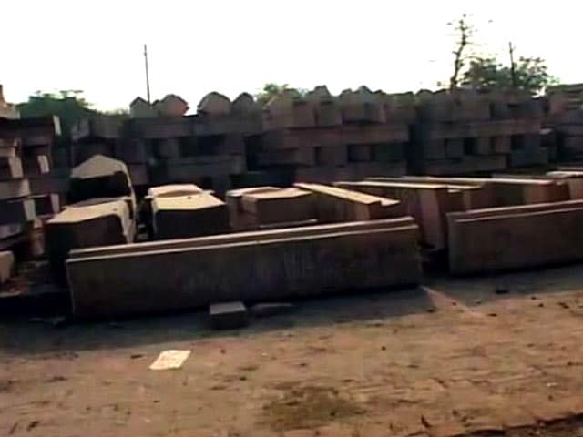 Video : Stones Arrive For Ayodhya's Ram Temple After 8 Years
