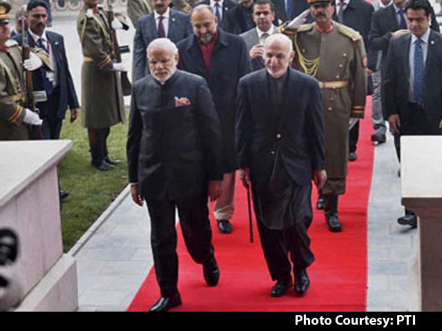 Warm Welcome For PM Modi As He Arrives In Kabul