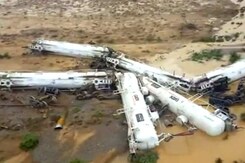 Freight Train Derails in Australia Freight Train Derails in Australia