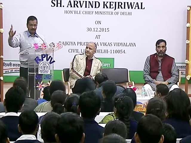 Video : 'Convince Family To Follow Odd-Even Rule', Kejriwal Tells Students