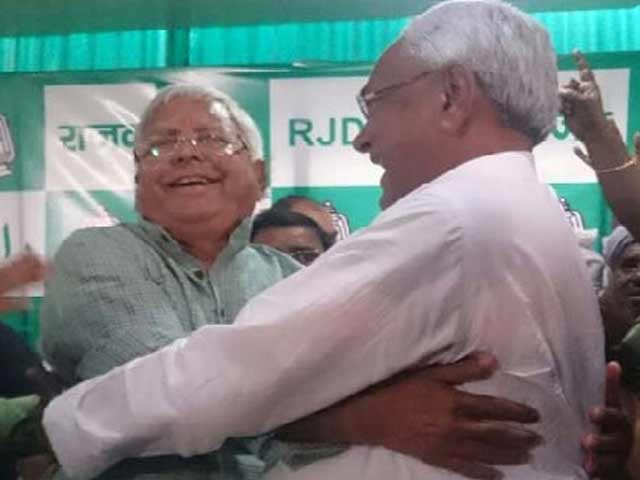 'Don't Lecture Nitish Kumar,' Says His Party on Lalu Yadav's Criticism