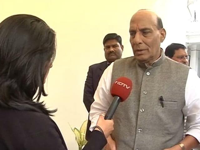 Video : Want Peace, But Will Give Befitting Reply To Terror Attacks: Rajnath