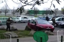 Amateur Video Shows French Soldiers During Shooting at Mosque Amateur Video Shows French Soldiers During Shooting at Mosque