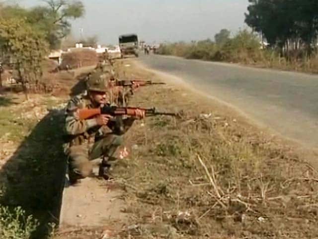 Video : Pathankot: Five Terrorists Killed, A Sixth's Body Not Yet Recovered