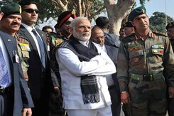 PM Narendra Modi Visits Pathankot Air Base PM Narendra Modi Visits Pathankot Air Base